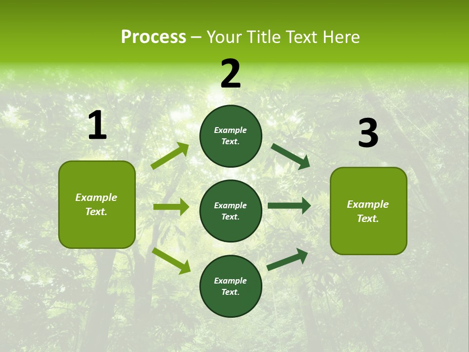 Outdoor Fantastic Foliage PowerPoint Template