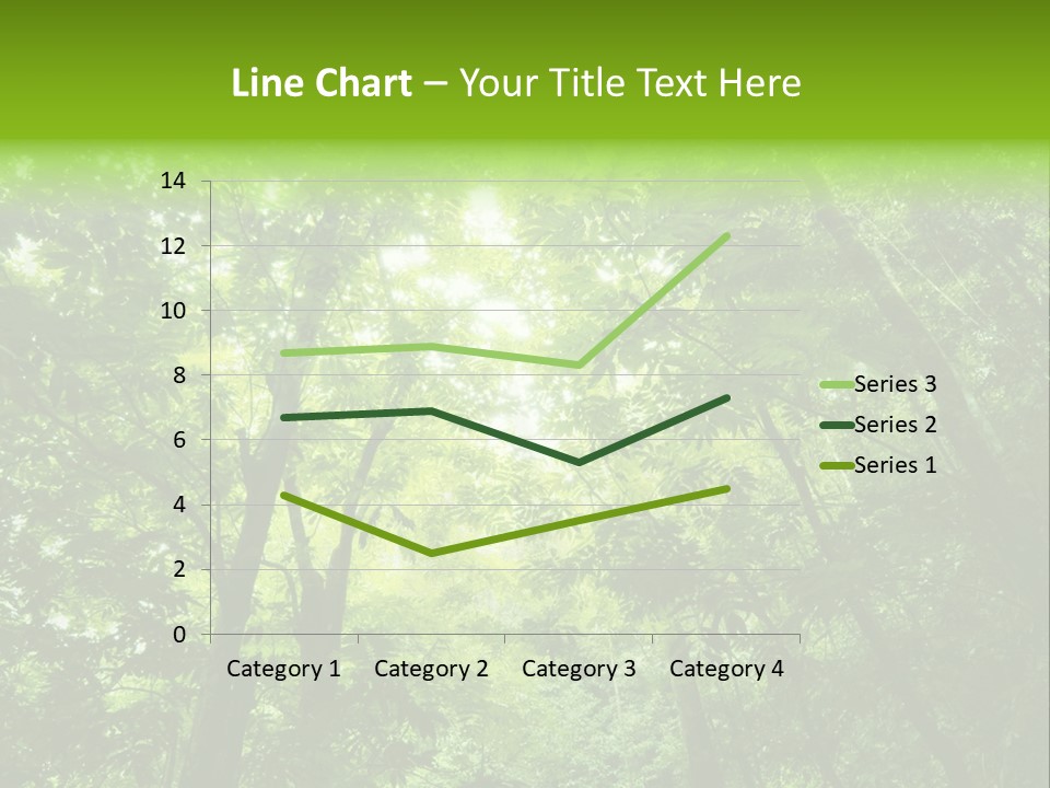 Outdoor Fantastic Foliage PowerPoint Template