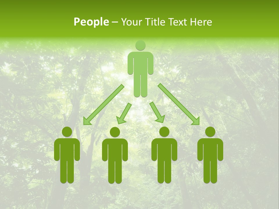 Outdoor Fantastic Foliage PowerPoint Template