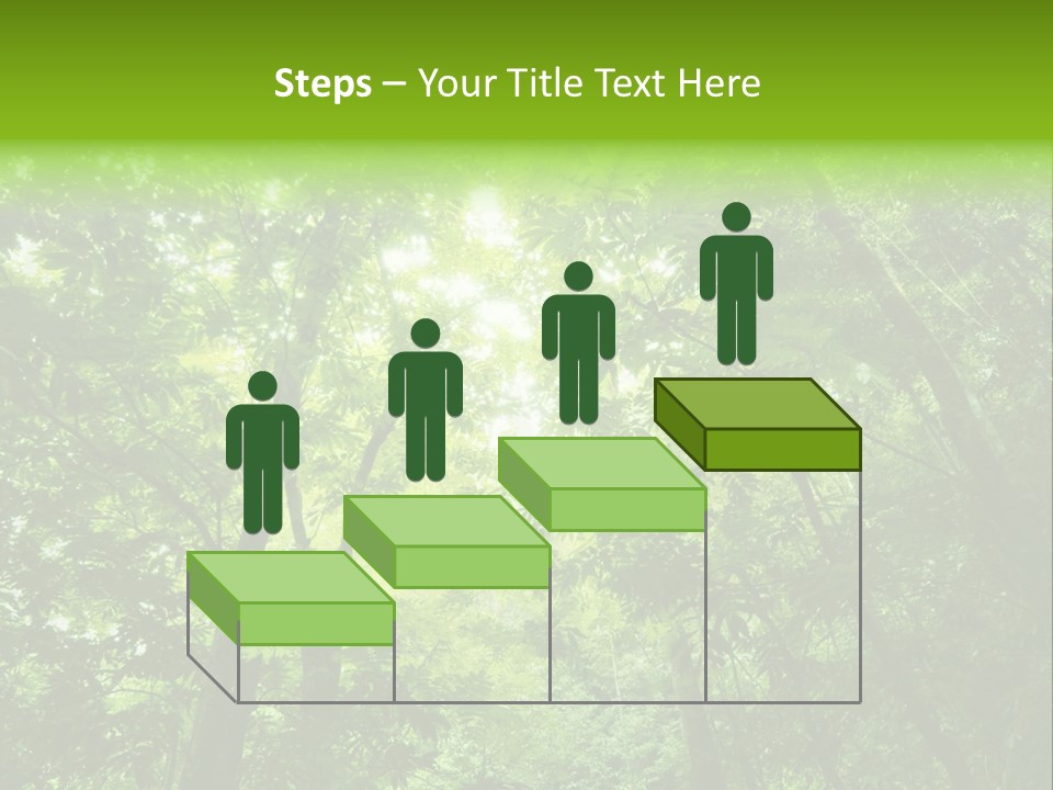 Outdoor Fantastic Foliage PowerPoint Template