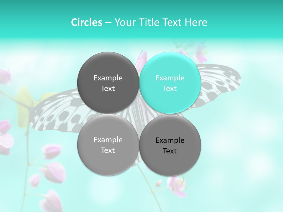 Detail Pollen Kite PowerPoint Template
