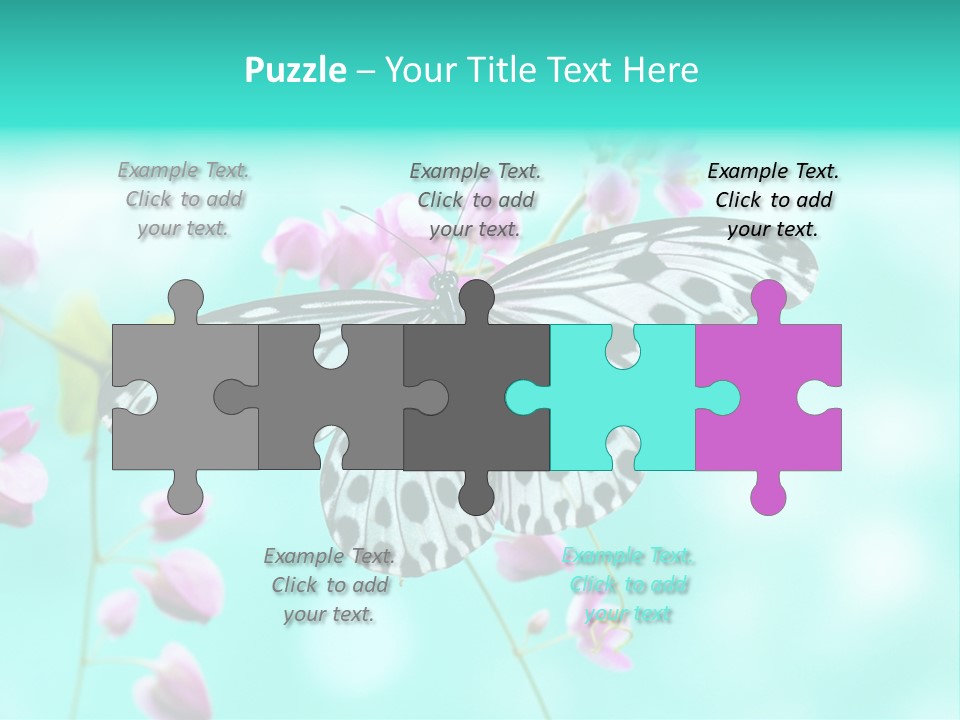 Detail Pollen Kite PowerPoint Template