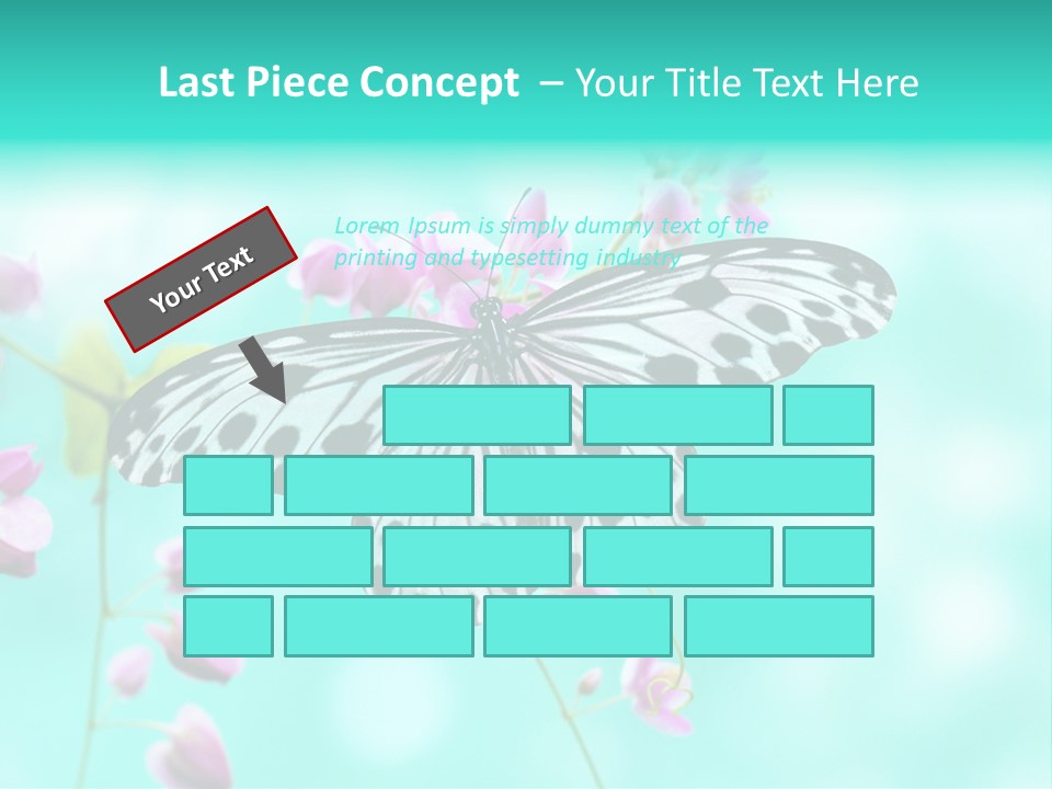 Detail Pollen Kite PowerPoint Template