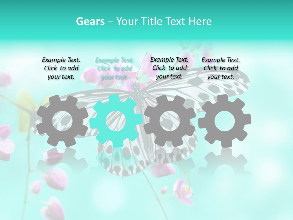 Detail Pollen Kite PowerPoint Template