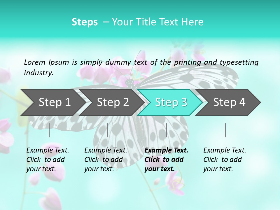 Detail Pollen Kite PowerPoint Template