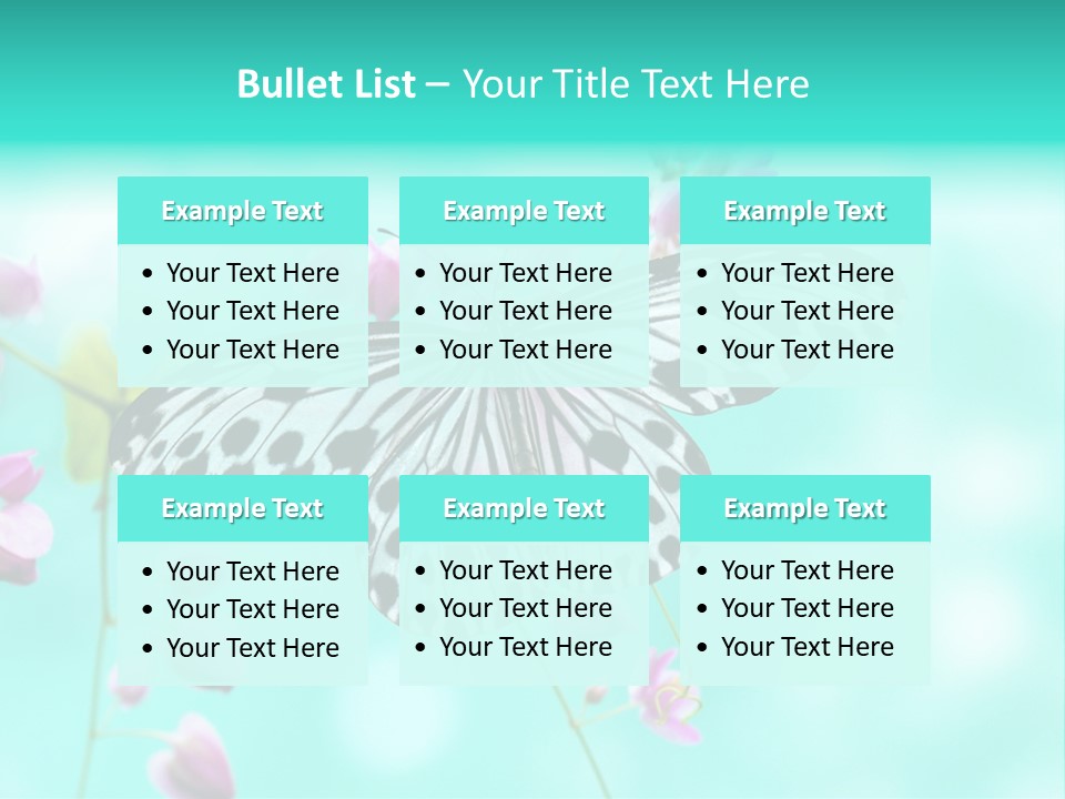 Detail Pollen Kite PowerPoint Template