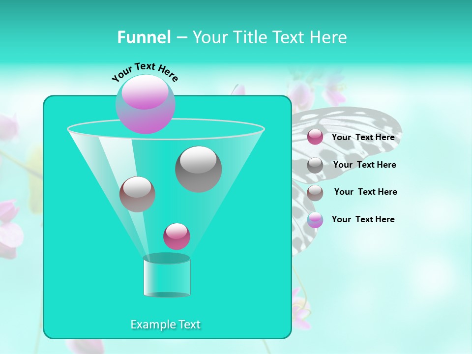 Detail Pollen Kite PowerPoint Template