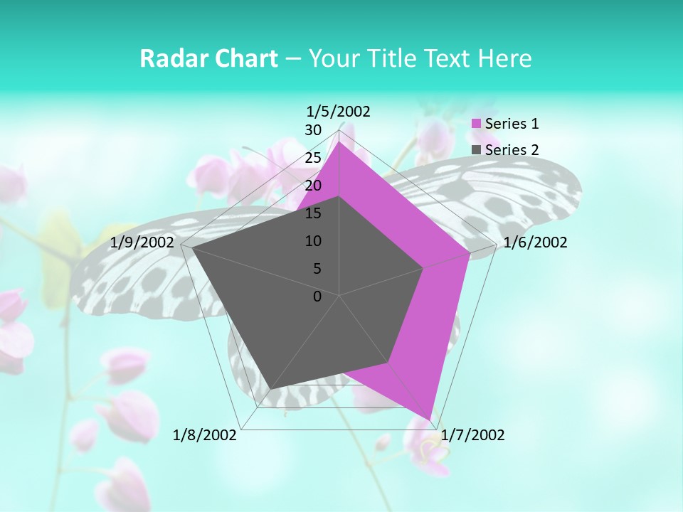Detail Pollen Kite PowerPoint Template