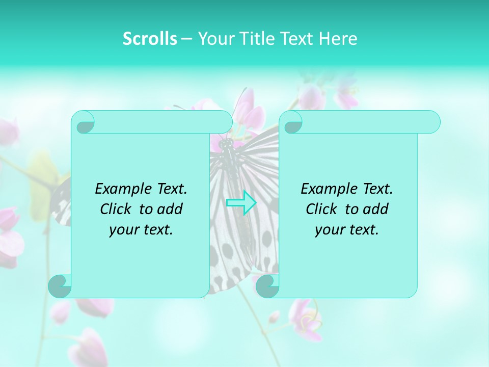 Detail Pollen Kite PowerPoint Template