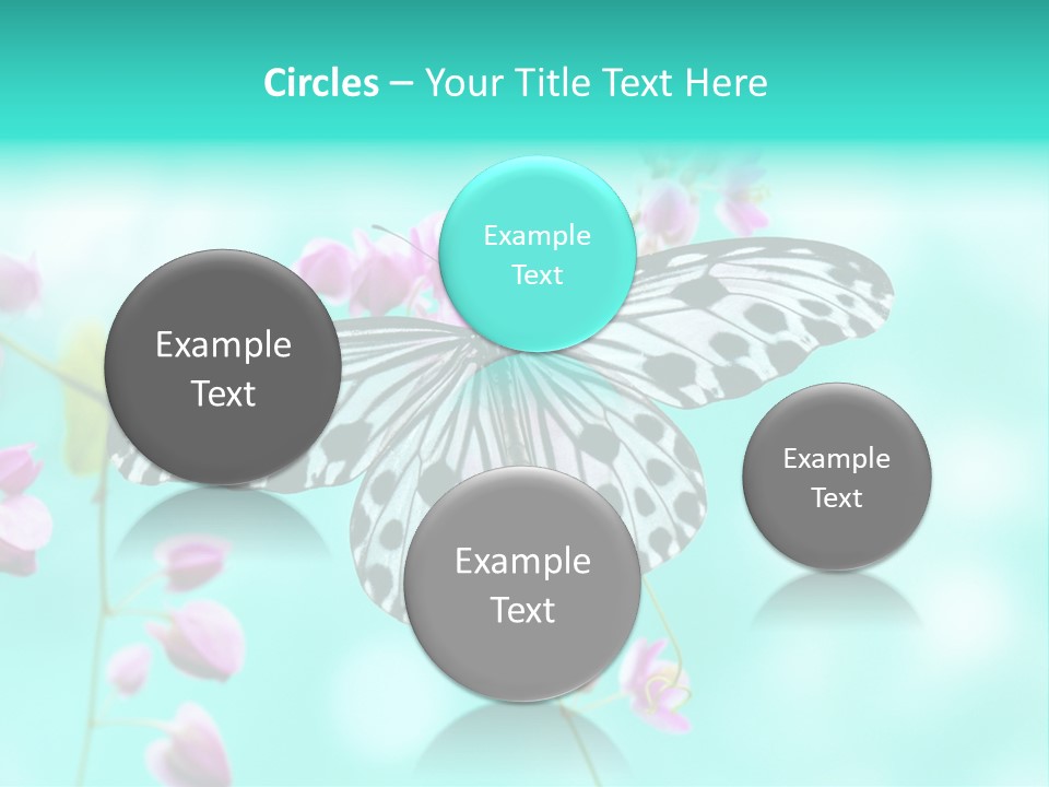 Detail Pollen Kite PowerPoint Template
