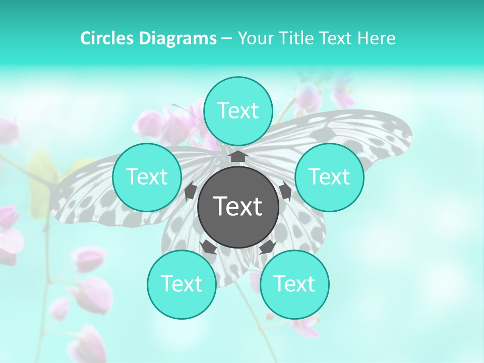 Detail Pollen Kite PowerPoint Template