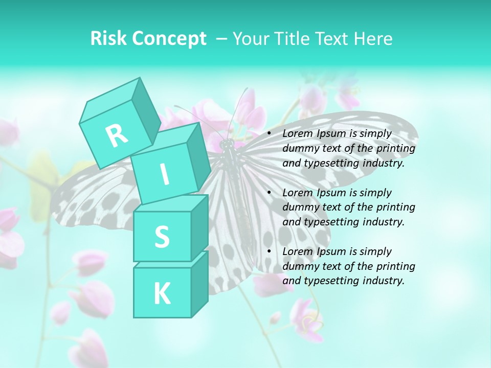 Detail Pollen Kite PowerPoint Template