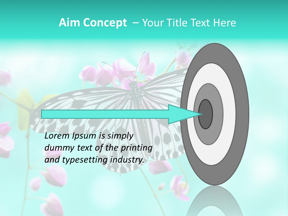 Detail Pollen Kite PowerPoint Template