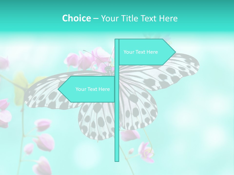 Detail Pollen Kite PowerPoint Template