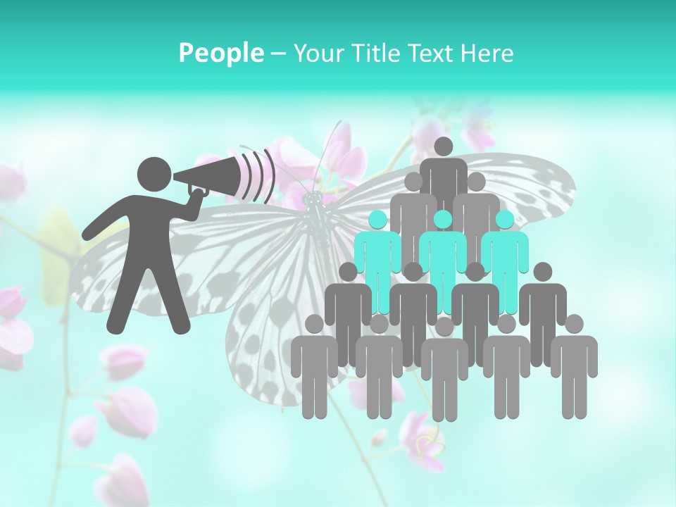Detail Pollen Kite PowerPoint Template