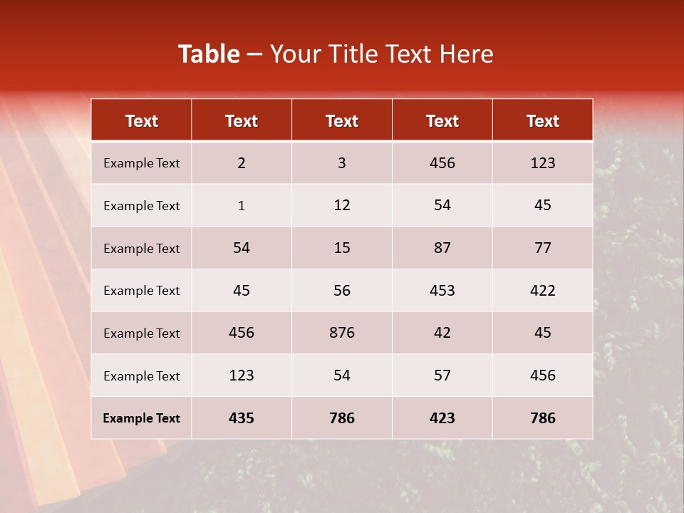 Swatch Example Color PowerPoint Template