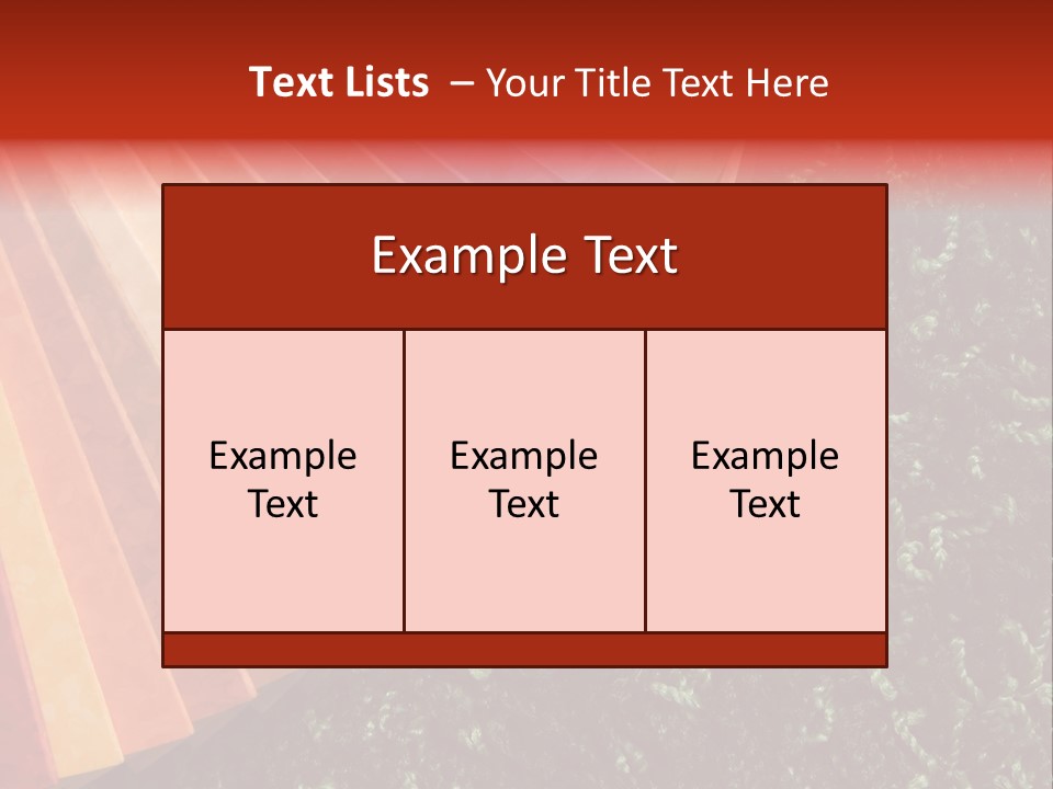 Swatch Example Color PowerPoint Template