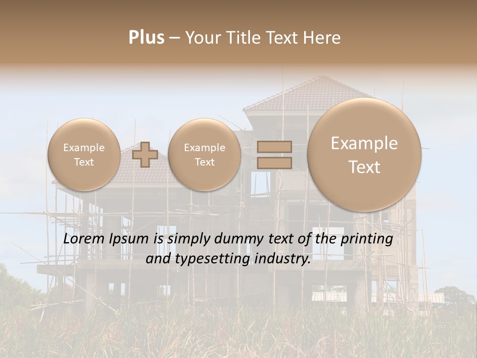 Job England Plank PowerPoint Template