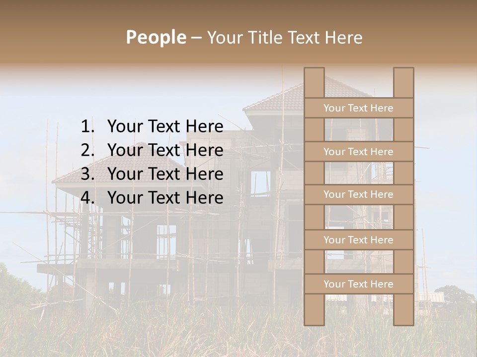 Job England Plank PowerPoint Template