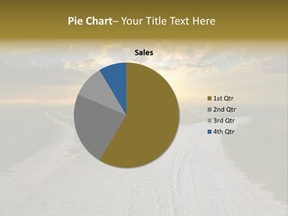 View Sunset Turn PowerPoint Template