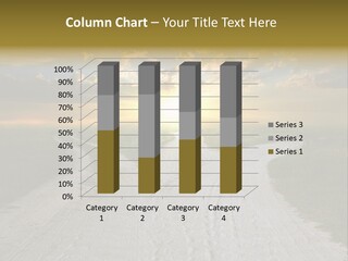 View Sunset Turn PowerPoint Template