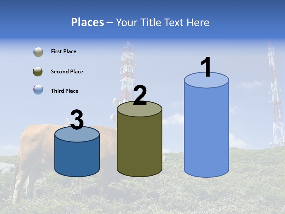 Nature Green Dish PowerPoint Template