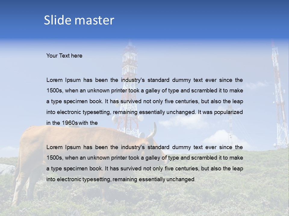 Nature Green Dish PowerPoint Template