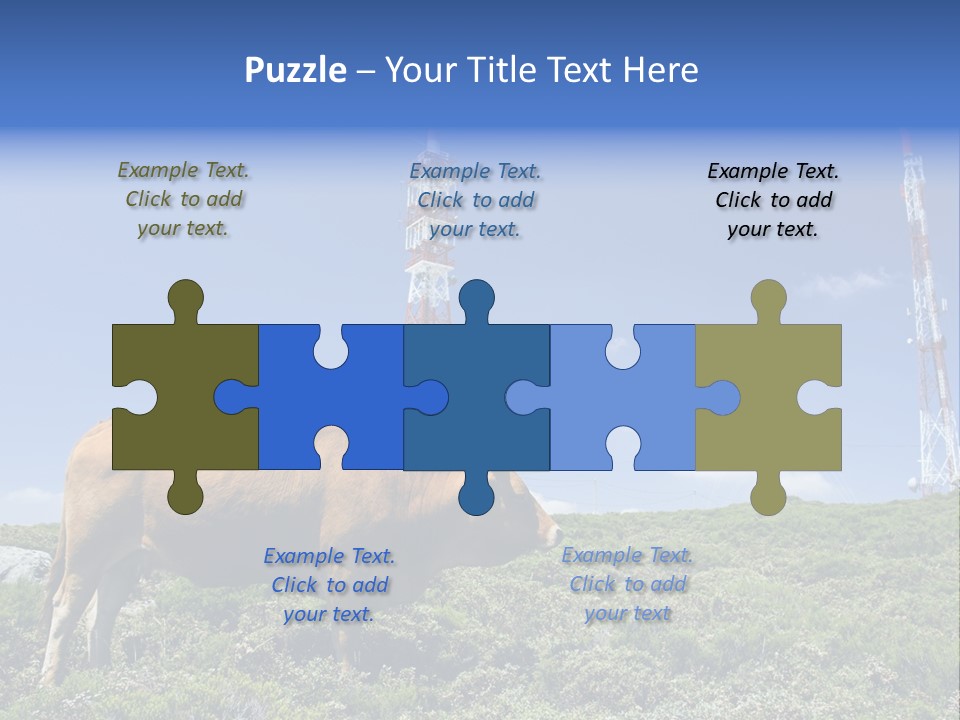 Nature Green Dish PowerPoint Template