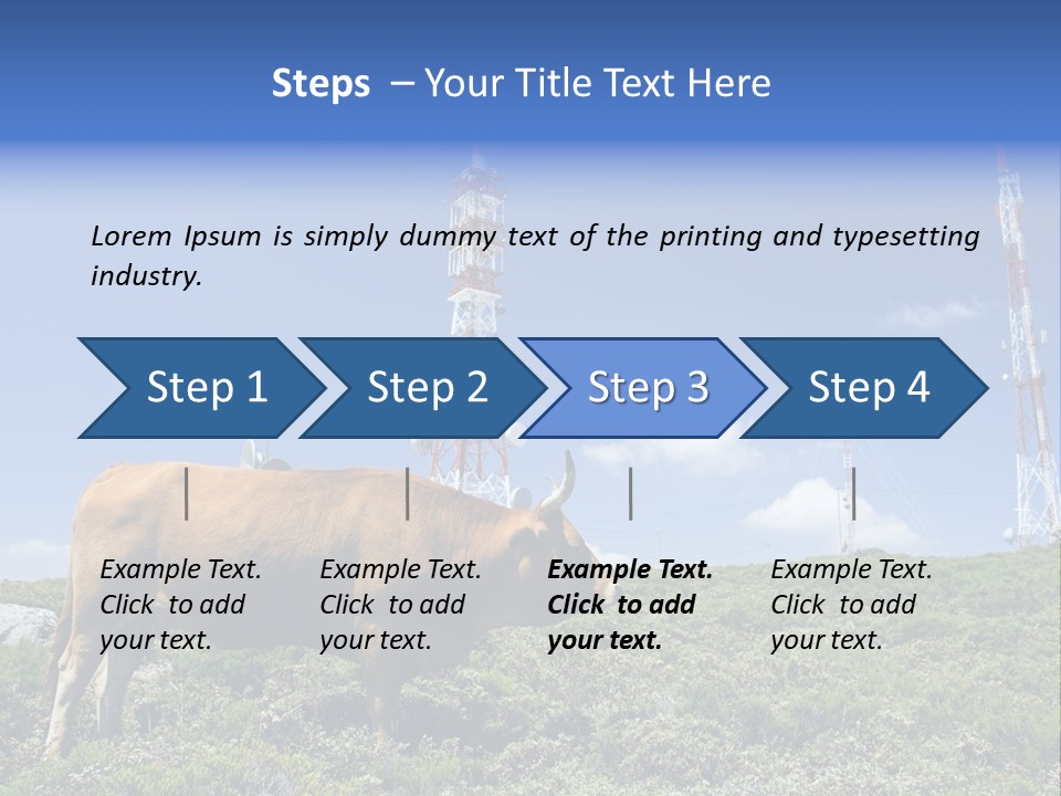 Nature Green Dish PowerPoint Template