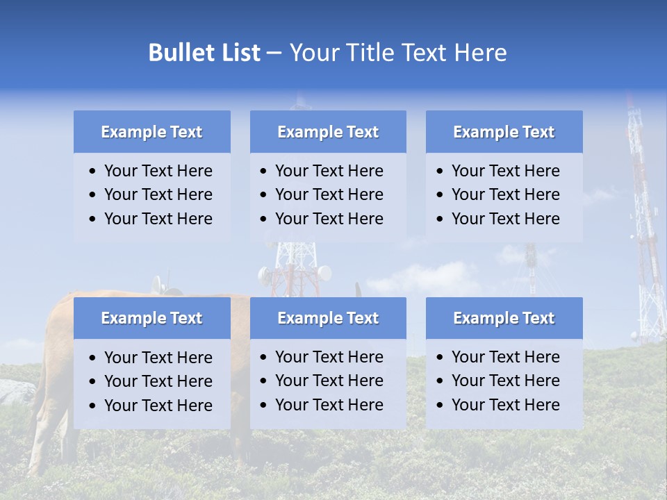 Nature Green Dish PowerPoint Template
