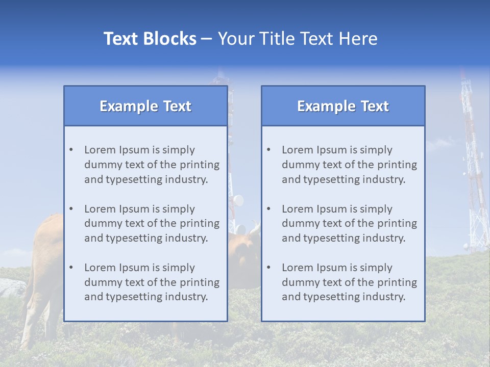 Nature Green Dish PowerPoint Template
