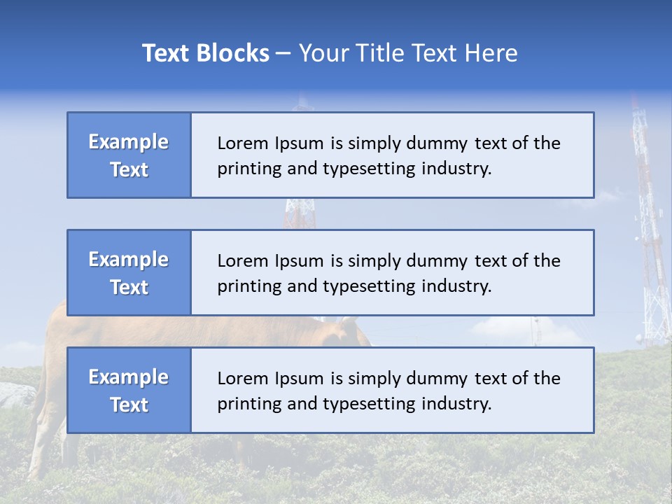 Nature Green Dish PowerPoint Template
