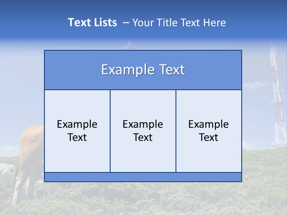 Nature Green Dish PowerPoint Template
