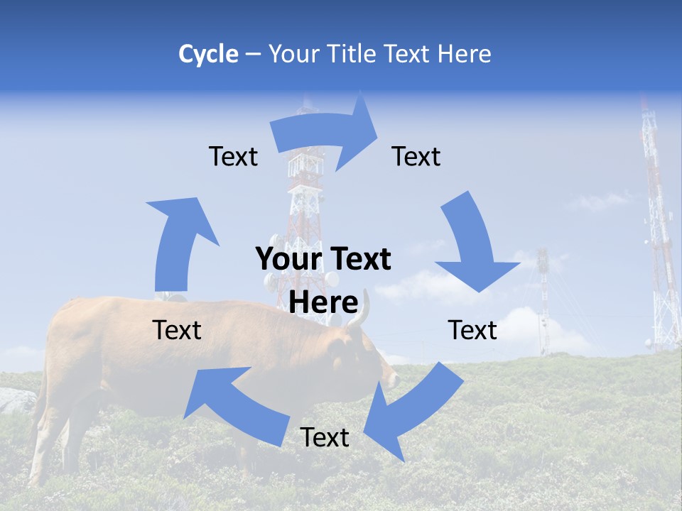 Nature Green Dish PowerPoint Template