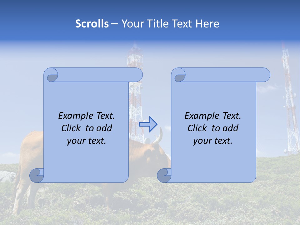 Nature Green Dish PowerPoint Template
