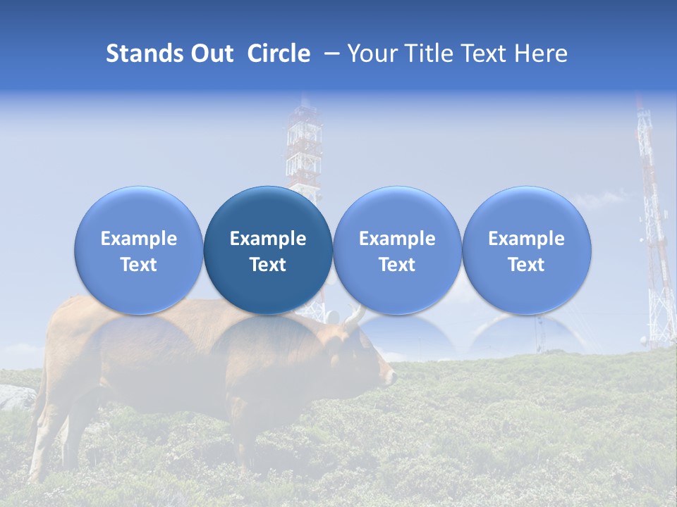 Nature Green Dish PowerPoint Template