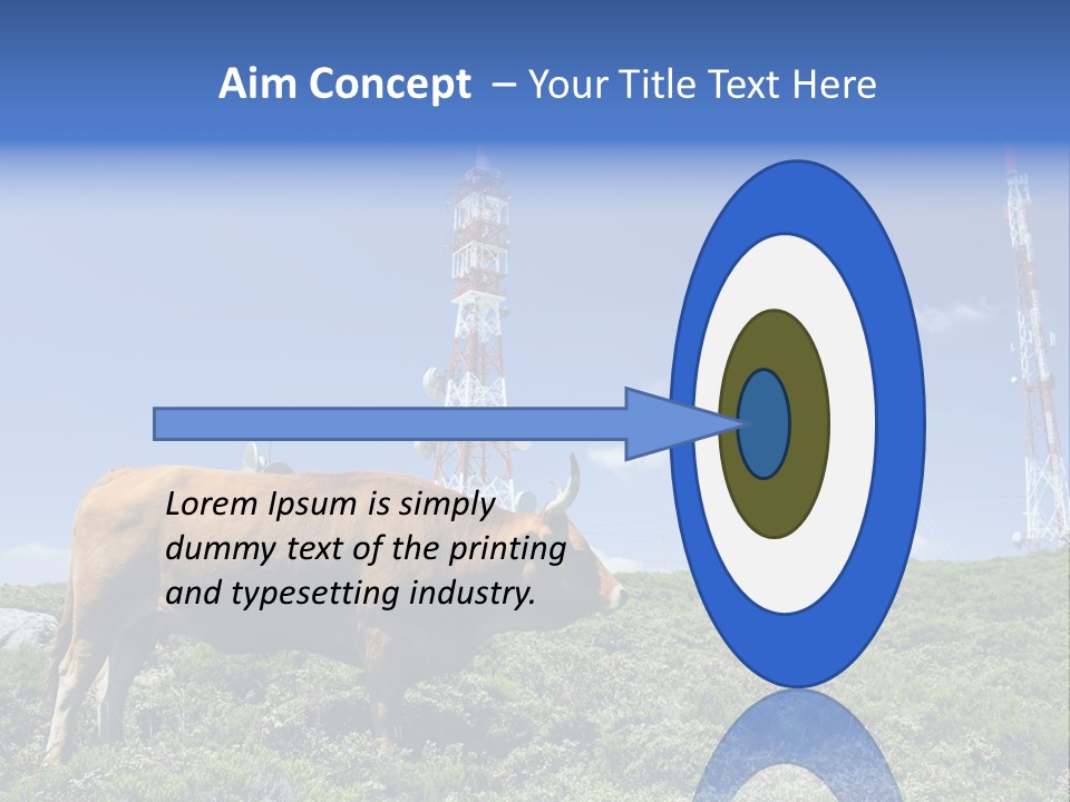 Nature Green Dish PowerPoint Template