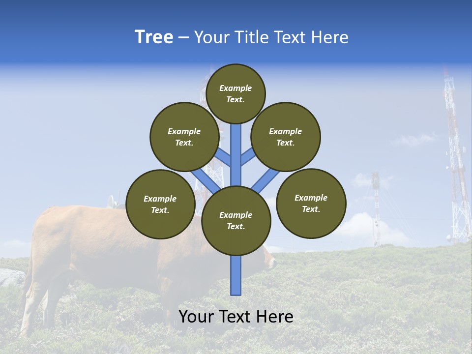Nature Green Dish PowerPoint Template