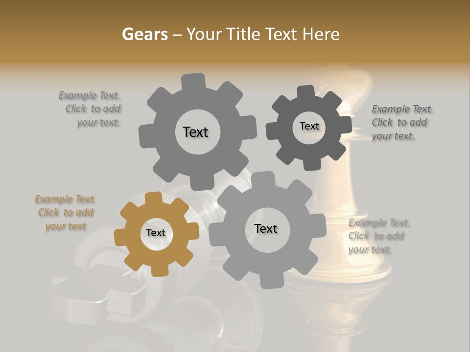 Sport Strategy Gradient PowerPoint Template