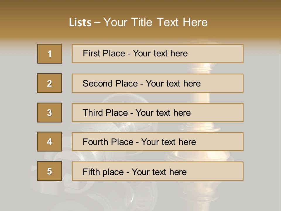 Sport Strategy Gradient PowerPoint Template