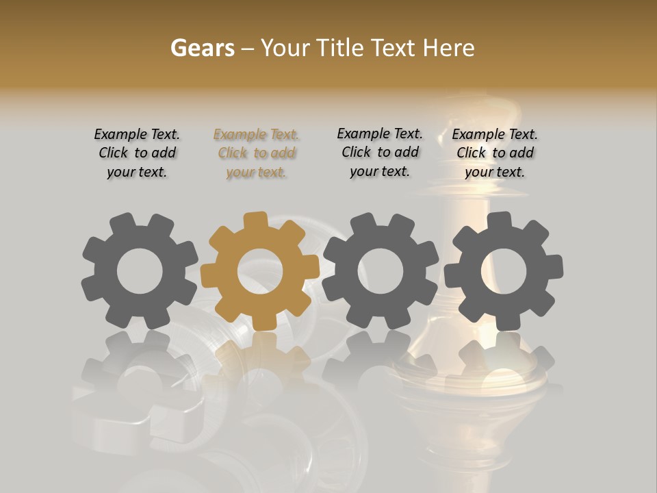 Sport Strategy Gradient PowerPoint Template