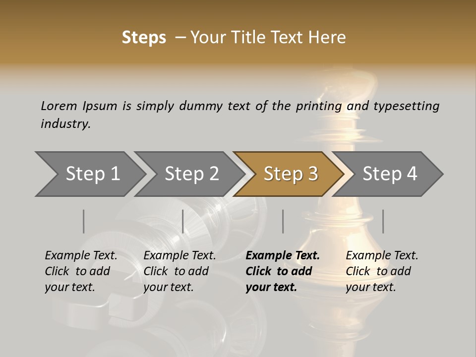 Sport Strategy Gradient PowerPoint Template