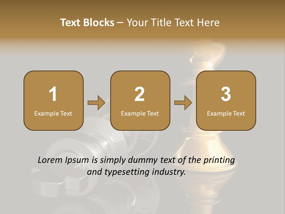 Sport Strategy Gradient PowerPoint Template