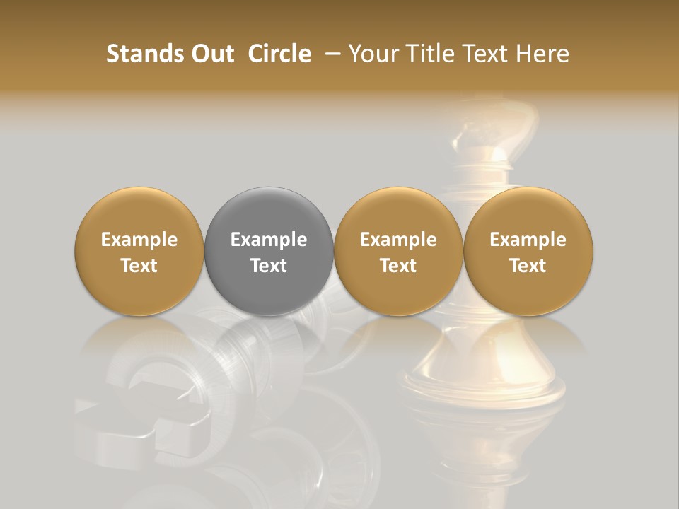 Sport Strategy Gradient PowerPoint Template