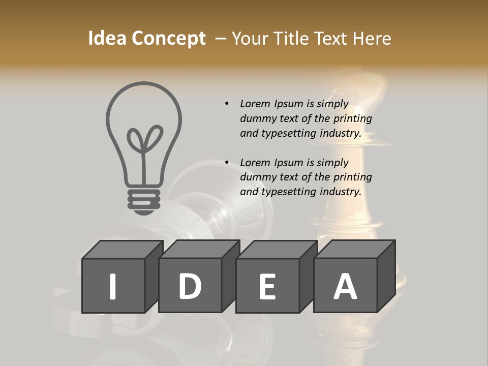 Sport Strategy Gradient PowerPoint Template