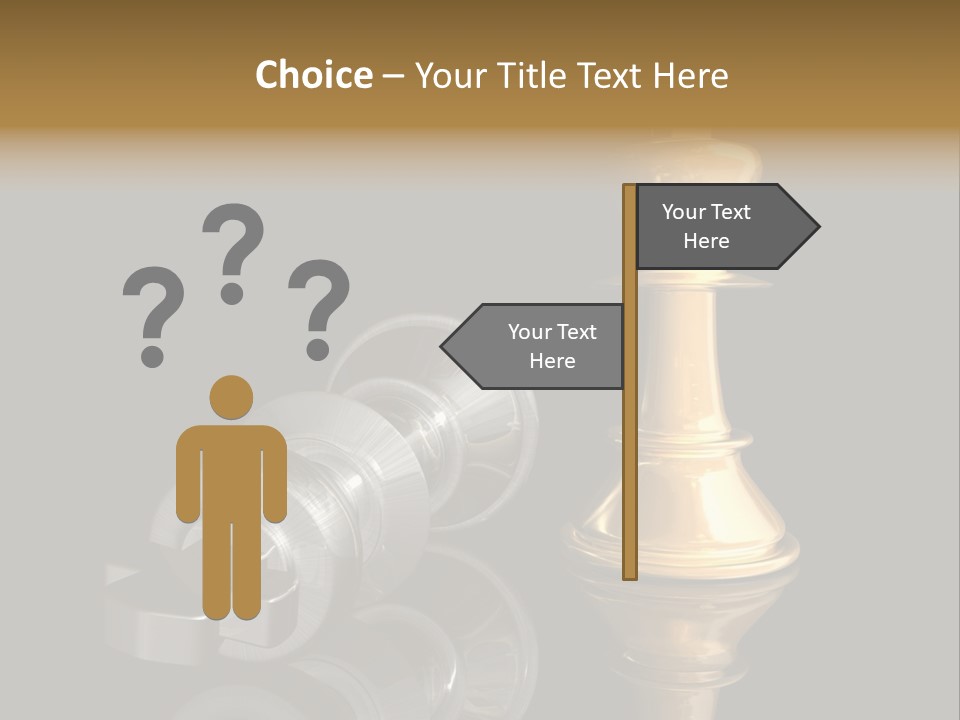 Sport Strategy Gradient PowerPoint Template