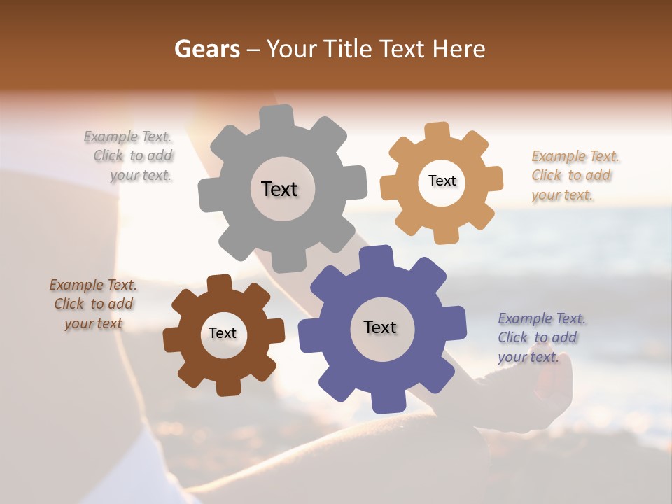 Spiritual Eastern Fresh PowerPoint Template