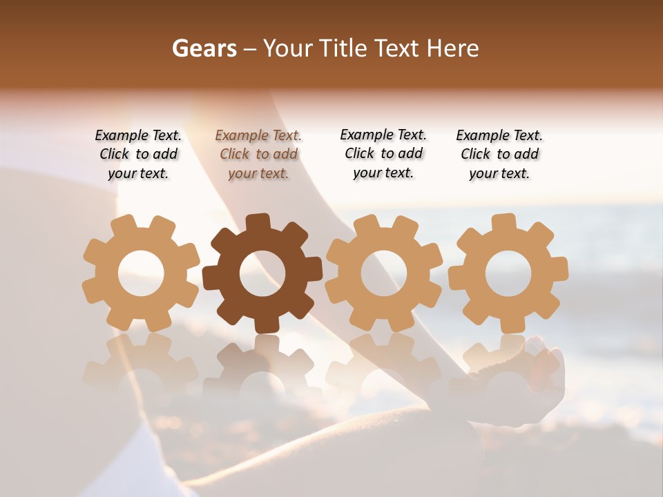 Spiritual Eastern Fresh PowerPoint Template