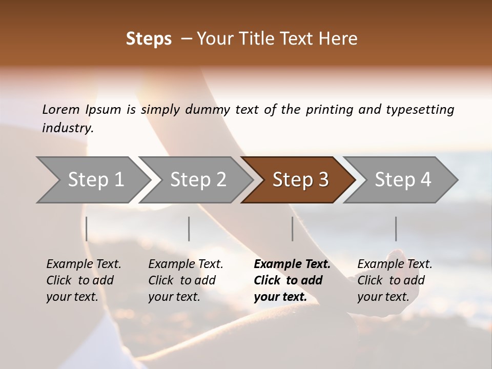 Spiritual Eastern Fresh PowerPoint Template