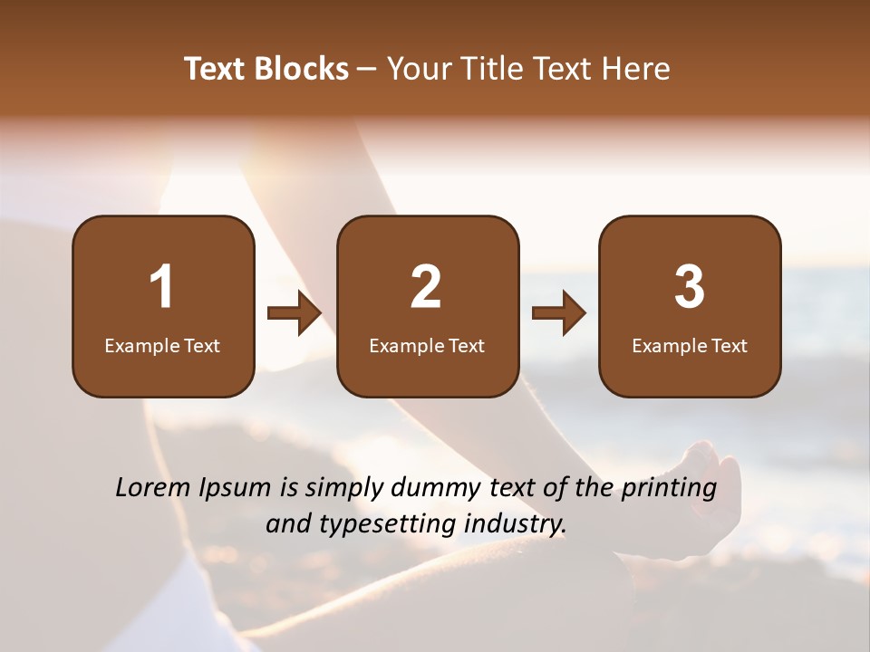 Spiritual Eastern Fresh PowerPoint Template